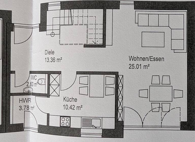 Doppelhaushälfte zur Miete 1.450 € 4 Zimmer 105 m² 199 m² Grundstück frei ab sofort Kreyenbrück Oldenburg 26133