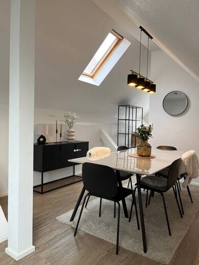 Wohnung zur Miete 1.030 € 3,5 Zimmer 122,5 m² Dachgeschoss, 3. Geschoss frei ab 01.06.2025 Bad Saulgau Bad Saulgau 88348