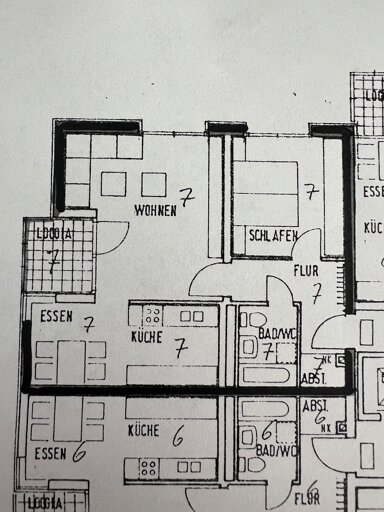 Wohnung zur Miete 725 € 2 Zimmer 63 m² 1. Geschoss frei ab sofort Hans-Fallada-Strasse 98 Langwasser - Nordost Nürnberg 90471