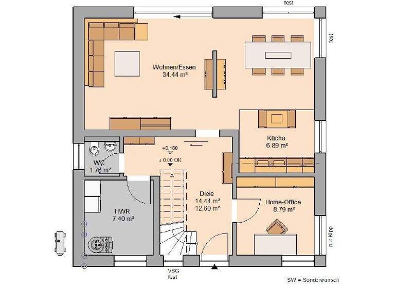 Einfamilienhaus zum Kauf provisionsfrei 431.900 € 5 Zimmer 130 m² 930 m² Grundstück Thum-Jahnsbach Thum 09419
