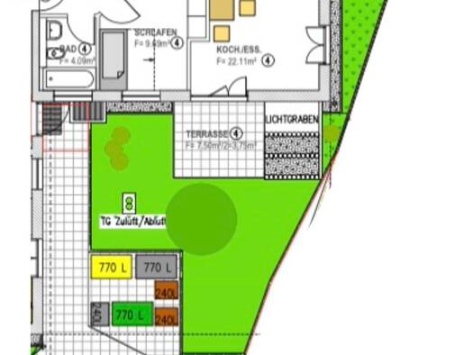 Wohnung zum Kauf provisionsfrei als Kapitalanlage geeignet 642.100 € 3 Zimmer 81,8 m² Inningen Inningen 86199