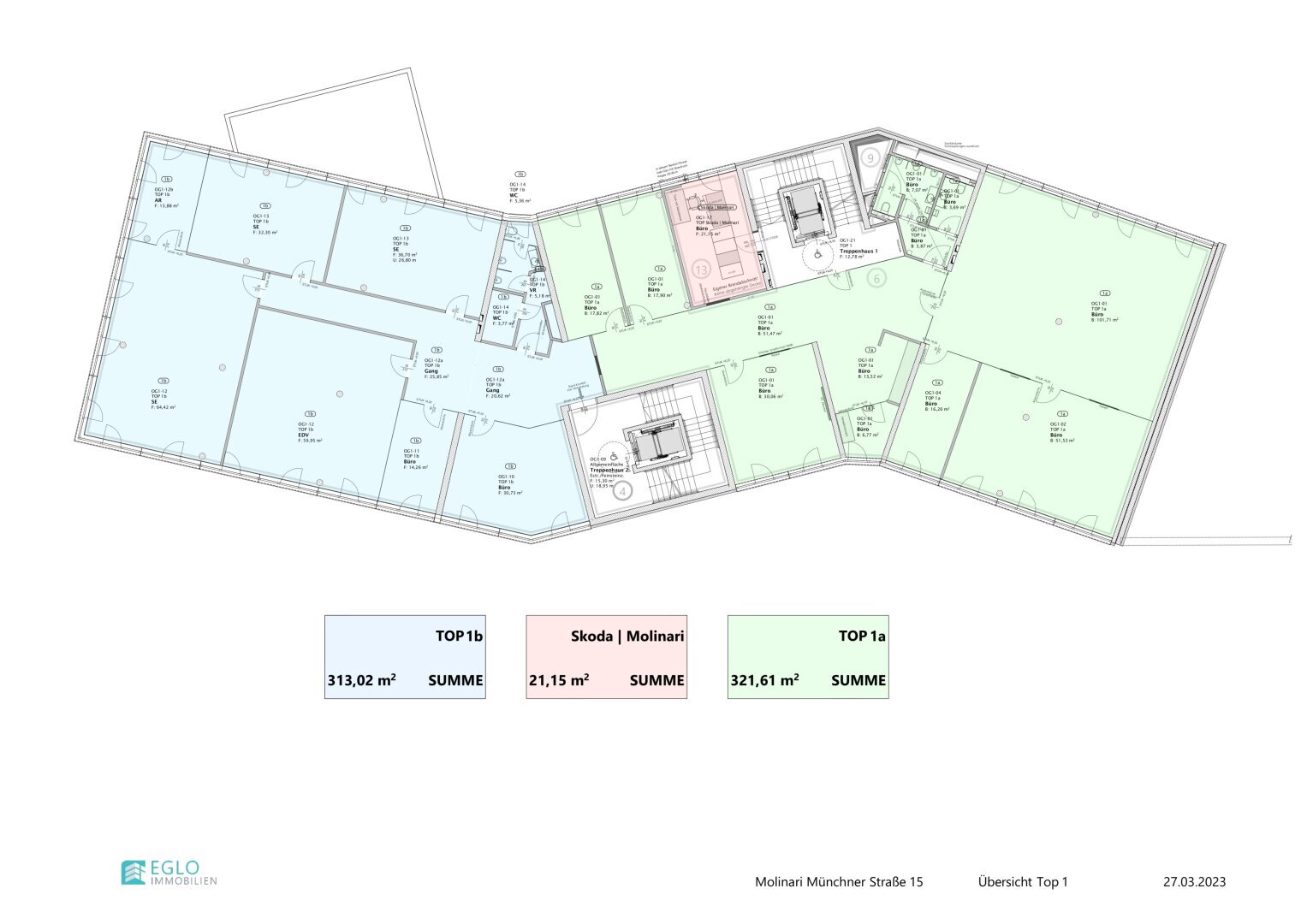 Büro-/Praxisfläche zur Miete 3.100 € 4 Zimmer 327 m²<br/>Bürofläche Schwaz 6130