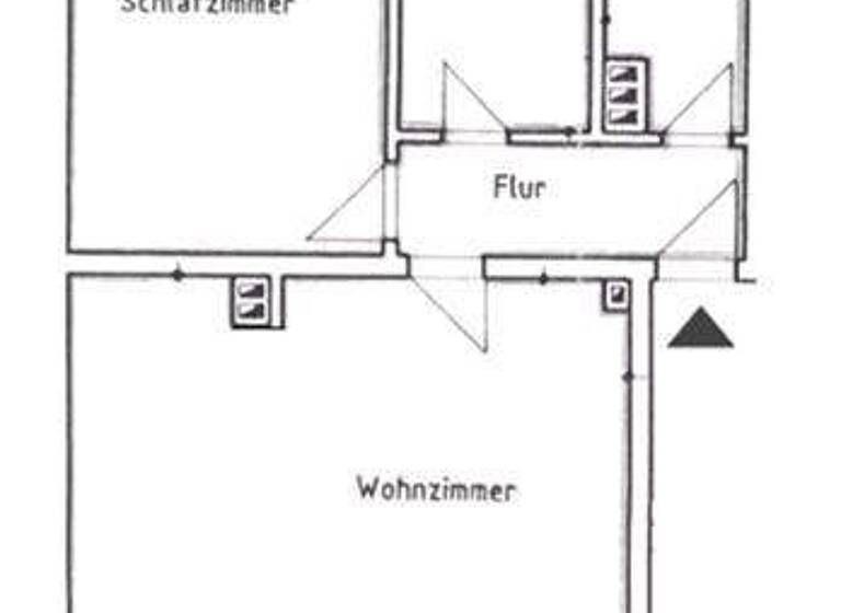 Wohnung zur Miete 415 € 2 Zimmer 60,1 m² Thale 06502