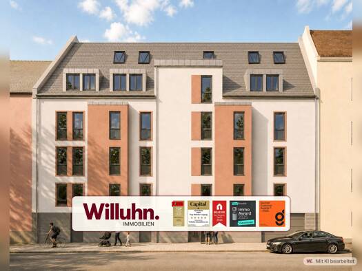 Wohnung zum Kauf - Erstbezug provisionsfrei 449.900 € 3 Zimmer 78,8 m² 3. Geschoss frei ab 01.07.2027 Stötteritz Leipzig 04299