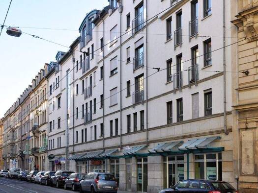 Wohnung zur Miete 596 € 2 Zimmer 56,5 m² frei ab sofort Rothenburger Straße 2 Äußere Neustadt Dresden 01099