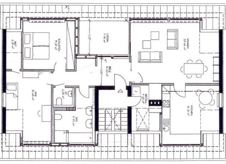 Wohnung zur Miete 828 € 3 Zimmer 105,3 m² frei ab 01.06.2026 Bornholmstraße 11 Brake Bielefeld 33729