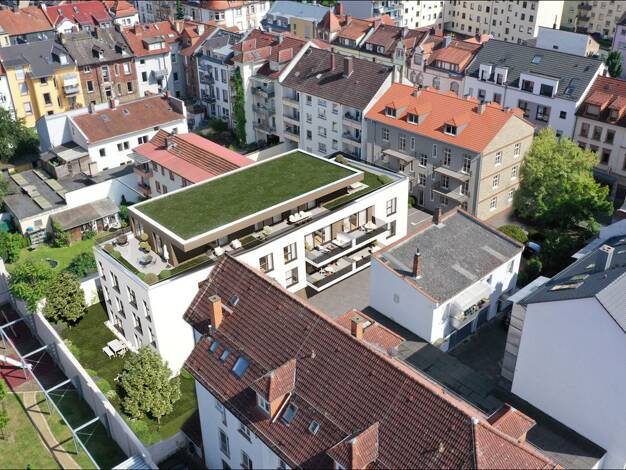 Wohnung zum Kauf - Neubau provisionsfrei 469.000 € 3 Zimmer 80,3 m² 1. Geschoss Cornelienstraße 19 Innenstadt Aschaffenburg 63739