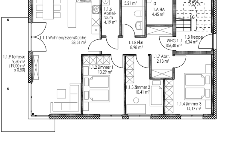 Wohnung zum Kauf - Erstbezug 510.000 € 4 Zimmer 106,4 m² Stein b Laboe 24235