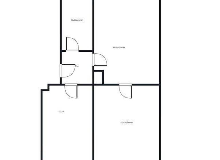 Wohnung zur Miete 514 € 2 Zimmer 47,1 m² 1. Geschoss frei ab 09.04.2026 Friedenstr. 11 Villingen Villingen-Schwenningen 78050