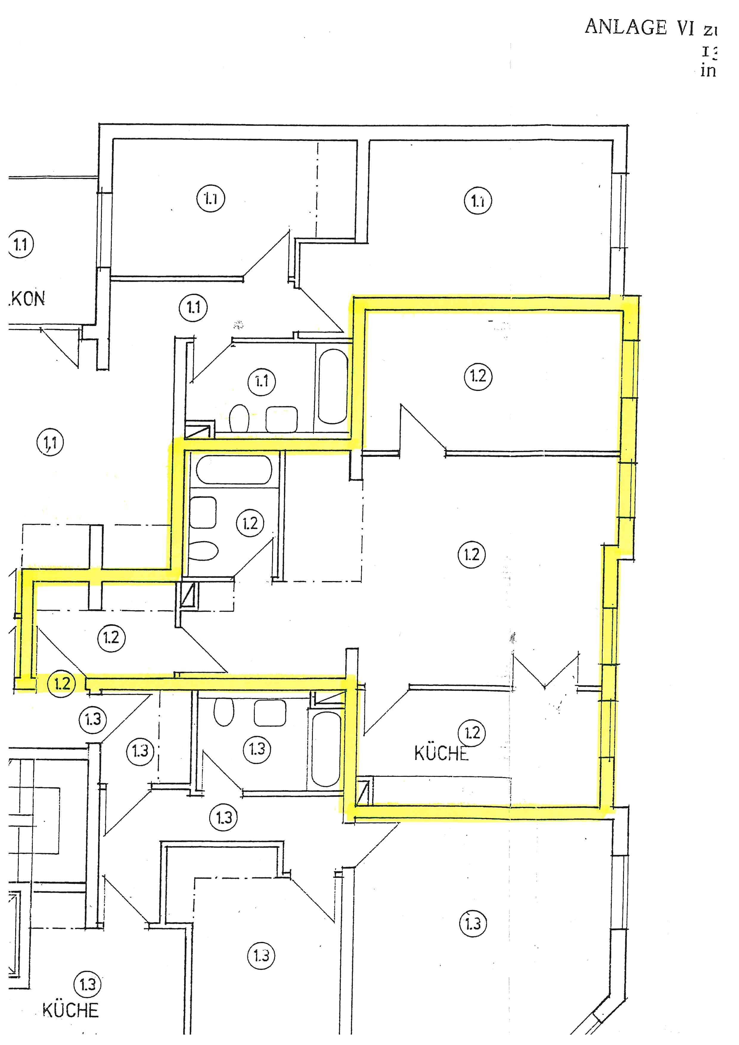 Wohnung zur Miete 410 € 2 Zimmer 69 m²<br/>Wohnfläche 1.<br/>Geschoss ab sofort<br/>Verfügbarkeit Scheringer Str. 13 Mitte - West 131 Zwickau 08056