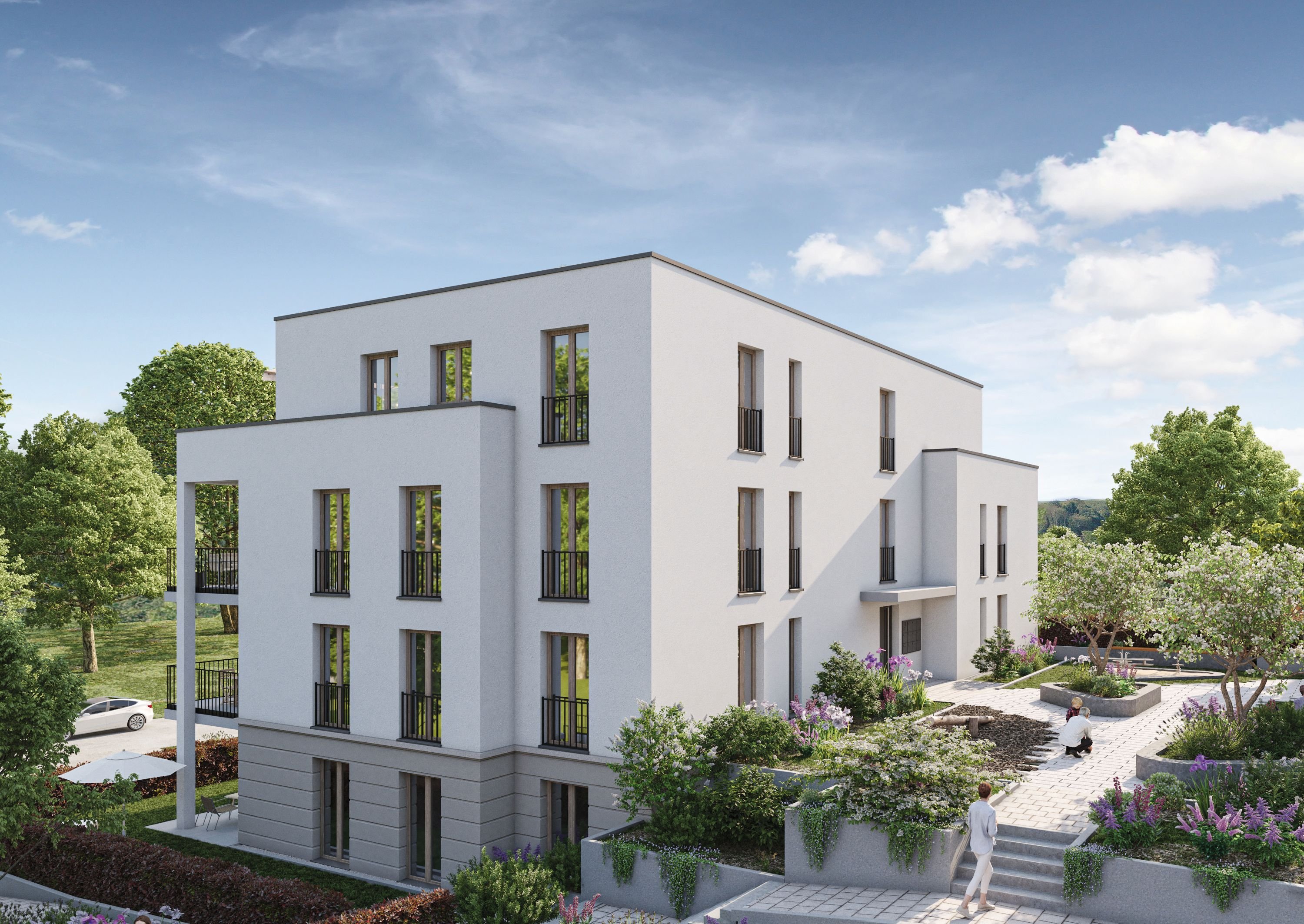 Terrassenwohnung zum Kauf provisionsfrei 406.000 € 2 Zimmer 61,3 m²<br/>Wohnfläche EG<br/>Geschoss Müllheim Müllheim 79379