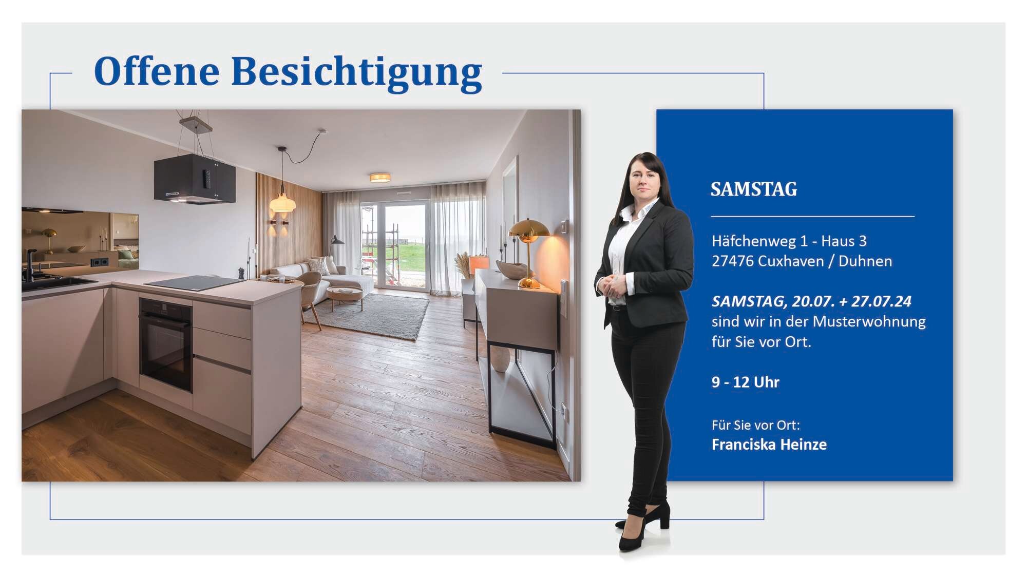 Wohnung zum Kauf 655.700 € 3 Zimmer 90,3 m²<br/>Wohnfläche Duhnen Cuxhaven / Duhnen 27476