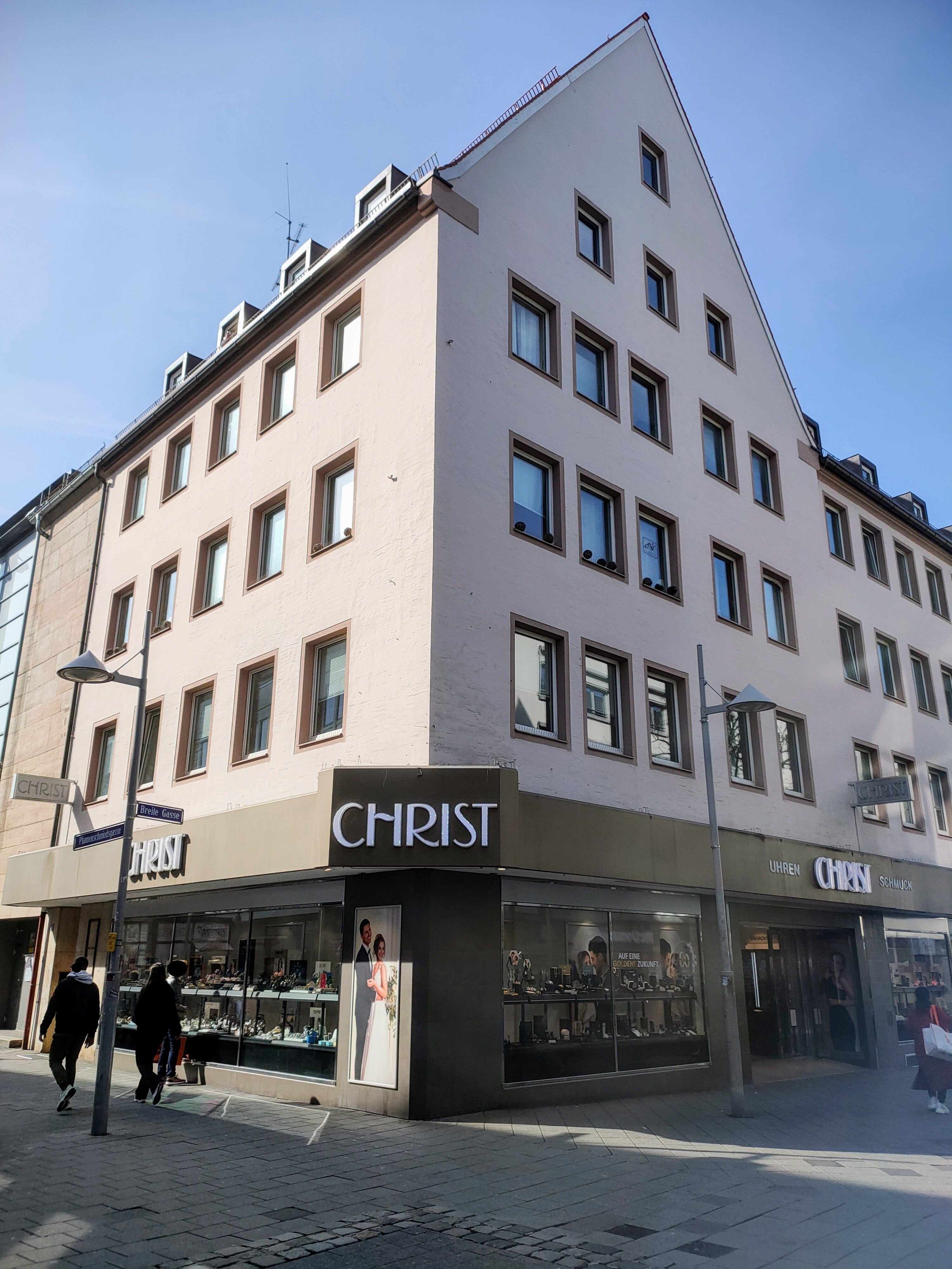 Wohnung zur Miete 1.300 € 7 Zimmer 138 m²<br/>Wohnfläche 3.<br/>Geschoss Altstadt / St. Lorenz Nürnberg 90402