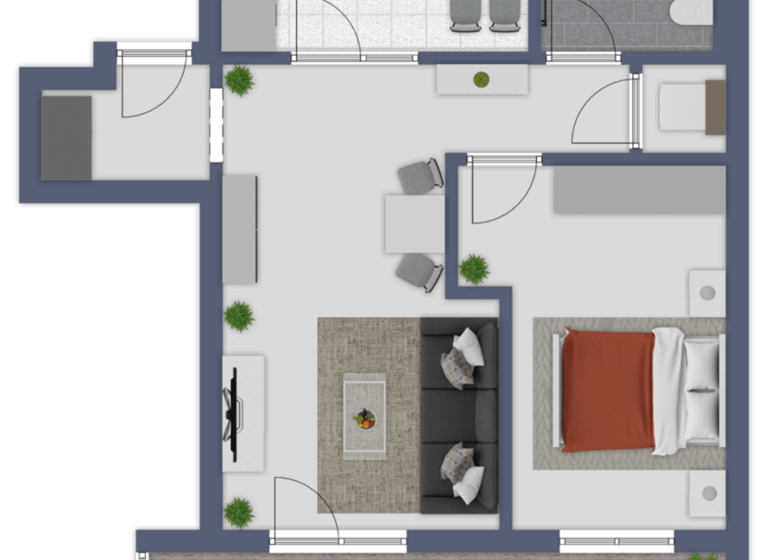 Wohnung zur Miete 1.250 € 2 Zimmer 56,4 m² 5. Geschoss frei ab sofort Spandau Berlin 13587