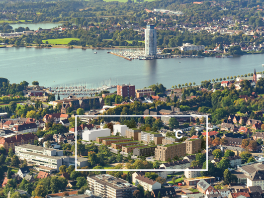 Terrassenwohnung zur Miete 397 € 2 Zimmer 59,7 m² EG frei ab sofort Moltkestraße Schleswig 24837