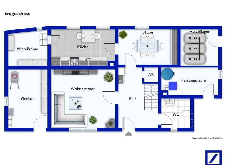 Einfamilienhaus zum Kauf 110.000 € 5 Zimmer 100 m² 379 m² Grundstück Roklum 38325