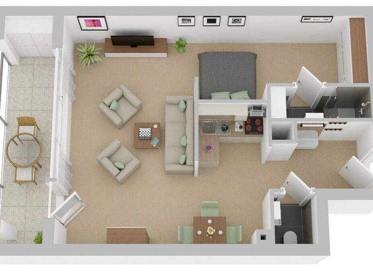 Studio zum Kauf provisionsfrei 189.000 € 1 Zimmer 44,8 m² Maasholm 24404