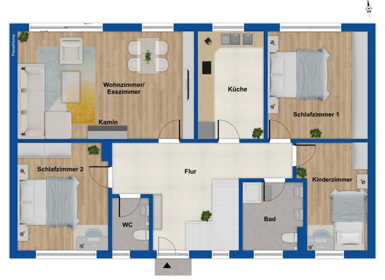 Einfamilienhaus zum Kauf 325.000 € 6 Zimmer 170 m² 953 m² Grundstück Ehra Ehra-Lessien 38468