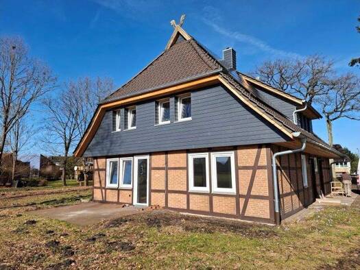 Doppelhaushälfte zur Miete 1.200 € 5 Zimmer 133 m² 400 m² Grundstück frei ab sofort Hermannsburg Südheide 29320