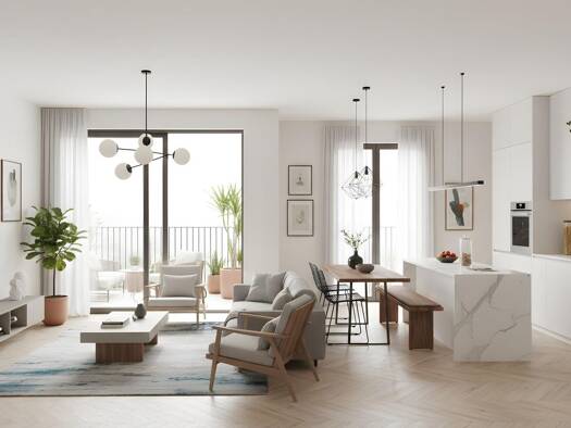 Wohnung zum Kauf - Erstbezug provisionsfrei 239.000 € 2 Zimmer 53,2 m² EG Queller Straße 20 Steinhagen Steinhagen 33803