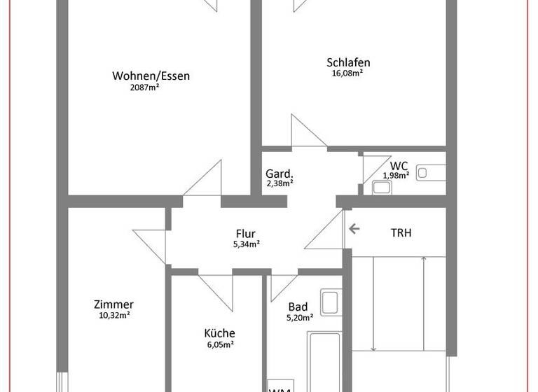 Wohnung zum Kauf 299.000 € 3 Zimmer 72 m² 3. Geschoss Oststadt Ulm 89075