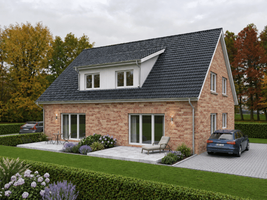 Doppelhaushälfte zum Kauf 418.400 € 4 Zimmer 104 m² 379 m² Grundstück J.F.Andersen Weg Kisdorf 24629