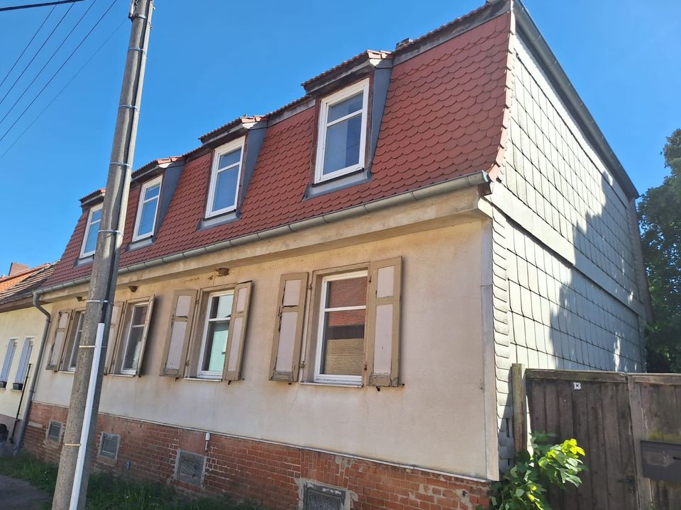 Haus zur Miete 750 € 8 Zimmer 160 m²<br/>Wohnfläche 403 m²<br/>Grundstück Westdorf Aschersleben 06449