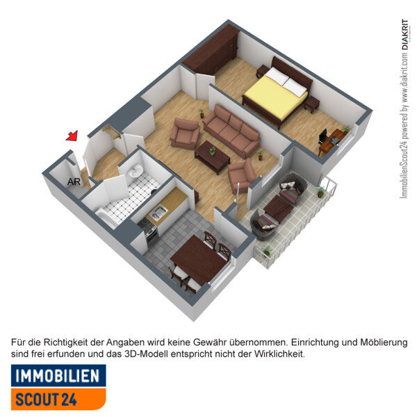 Wohnung zur Miete nur mit Wohnberechtigungsschein 283 € 2,5 Zimmer 59,8 m²<br/>Wohnfläche 4.<br/>Geschoss 08.01.2025<br/>Verfügbarkeit Holzwickeder Str. 103 Brackel Hellweg Dortmund 44309