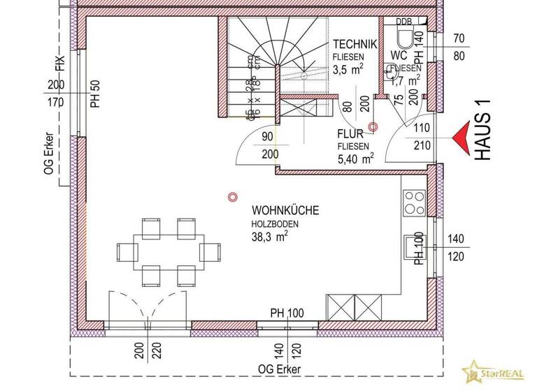Doppelhaushälfte zum Kauf - Erstbezug 579.000 € 4 Zimmer 101 m² 166 m² Grundstück Wien 1210