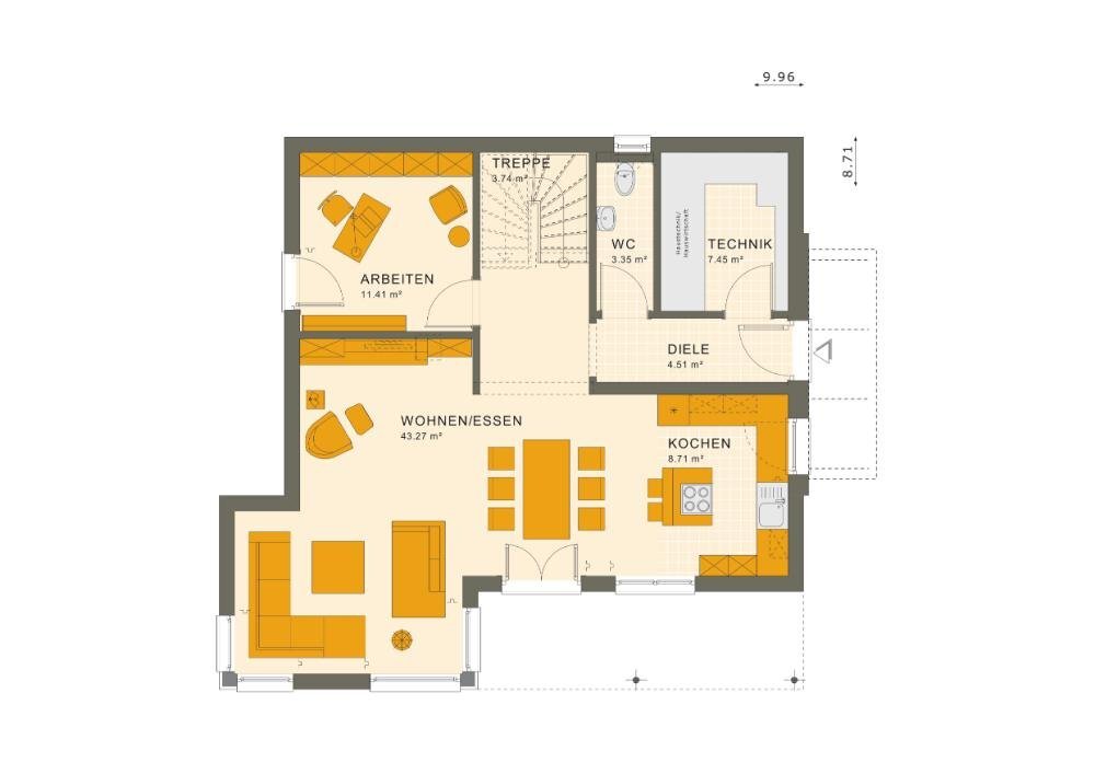 Einfamilienhaus zum Kauf 605.000 € 6 Zimmer 165 m²<br/>Wohnfläche 900 m²<br/>Grundstück Jettkofen Ostrach 88356