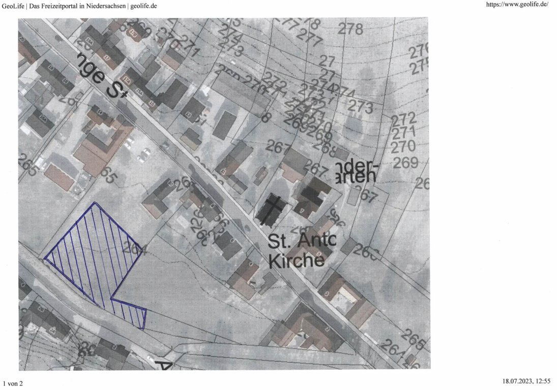 Land-/Forstwirtschaft zum Kauf provisionsfrei 42.800 € 2.144 m²<br/>Grundstück Sachsengraben Neuhof Bad Sachsa 37441