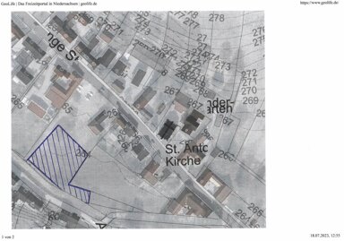 Land-/Forstwirtschaft zum Kauf provisionsfrei 42.800 € 2.144 m² Grundstück Sachsengraben Neuhof Bad Sachsa 37441