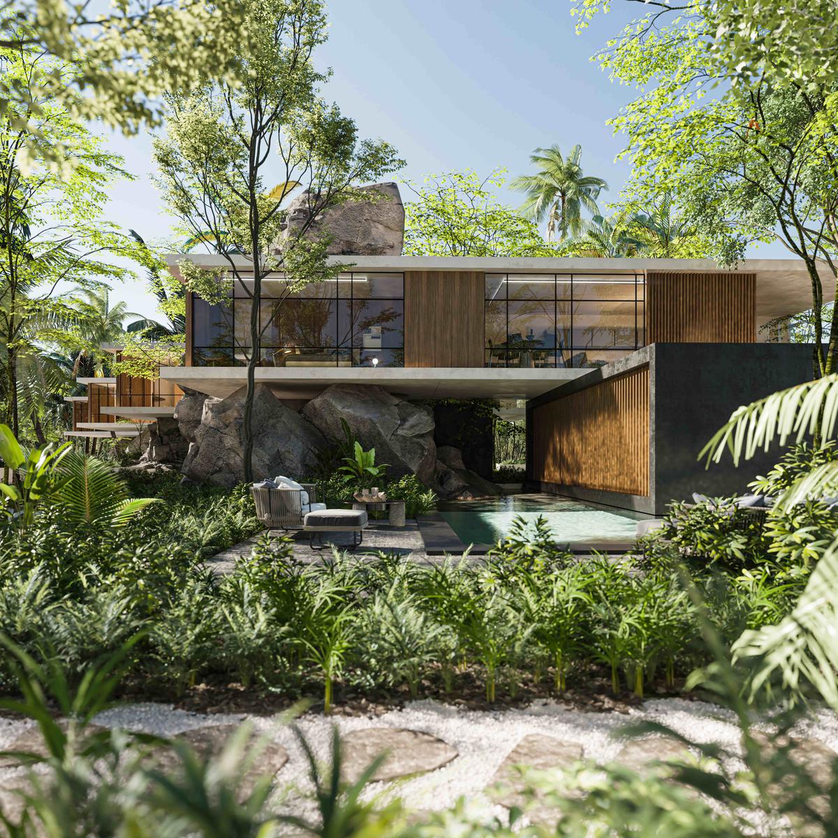 Villa zum Kauf 1.265.231 € 252 m²<br/>Wohnfläche 807 m²<br/>Grundstück Quintana Roo  Tulum Tulum