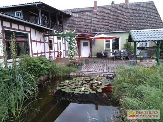 Doppelhaushälfte zum Kauf 135.000 € 3 Zimmer 81 m² 2.215 m² Grundstück Laaske Putlitz / Laaske 16949