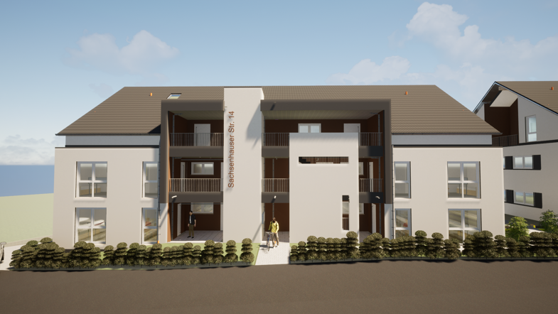 Terrassenwohnung zum Kauf - Neubau provisionsfrei 319.000 € 3 Zimmer 78,3 m² EG Hohenmemmingen Giengen an der Brenz 89537