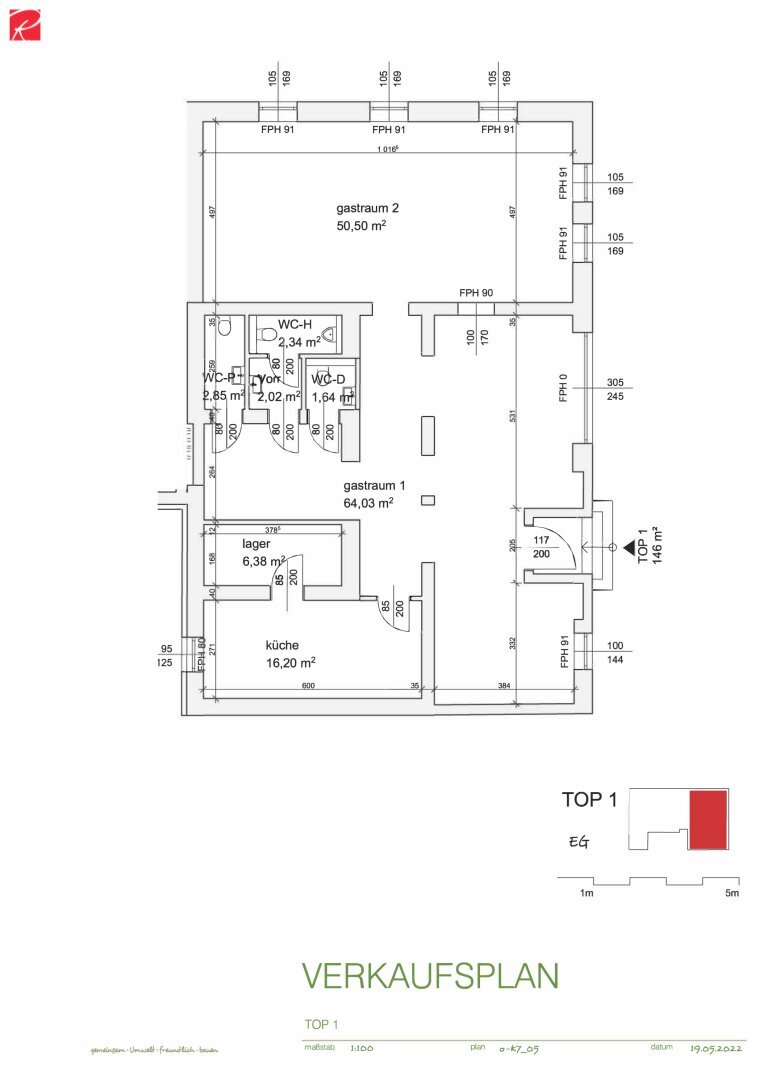 Bürofläche zum Kauf 642.000 € Oberndorf bei Salzburg 5110