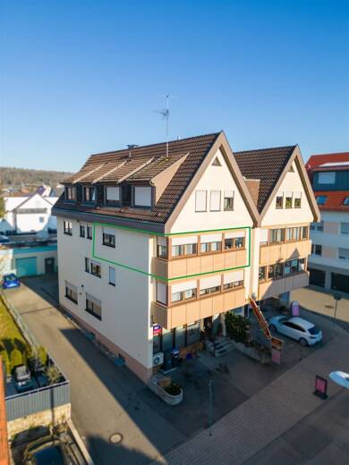 Wohnung zum Kauf 189.500 € 2 Zimmer 53,5 m² 2. Geschoss Magstadt Magstadt 71106