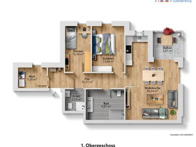 Wohnung zum Kauf - Erstbezug 374.000 € 3 Zimmer 90,8 m² Cloppenburg 49661