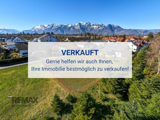Grundstück zum Kauf 782 m² Grundstück Im Bofel Feldkirch 6800