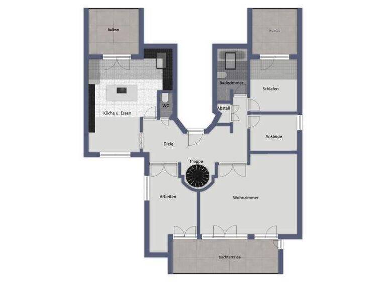 Maisonette zur Miete 2.300 € 5,5 Zimmer 193 m² 2. Geschoss Schweinheim Bonn / Alt-Godesberg 53177