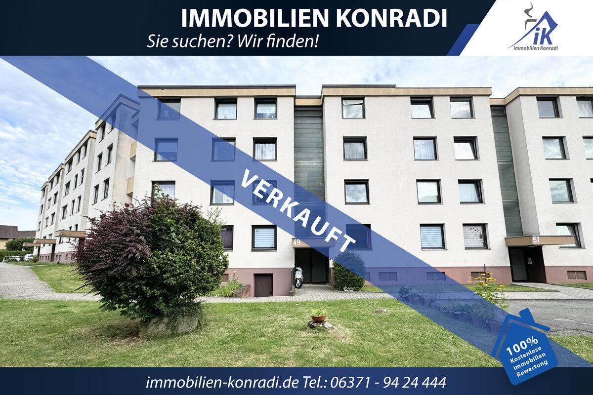 Wohnung zum Kauf 108.000 € 2 Zimmer 54 m²<br/>Wohnfläche 2.<br/>Geschoss Atzel Landstuhl 66849