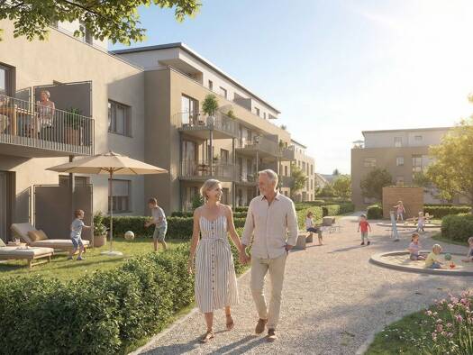Penthouse zum Kauf - Neubau provisionsfrei 823.113 € 4 Zimmer 143,1 m² 3. Geschoss Schulstraße 10 Oberhausen Rheinhausen 79365