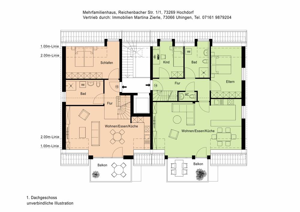 Maisonette zum Kauf 485.000 € 3 Zimmer 98,1 m²<br/>Wohnfläche Hochdorf 73269