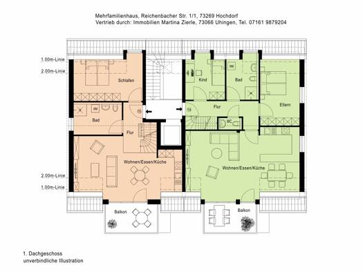 Maisonette zum Kauf 485.000 € 3 Zimmer 98,1 m² Hochdorf 73269