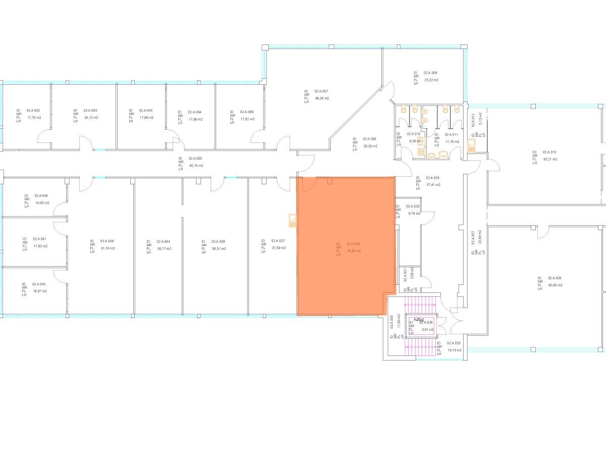 Bürofläche zur Miete 6,90 € 74 m²<br/>Bürofläche Tscheulinstr. 21 Teningen Teningen 79331