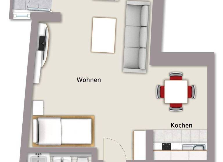 Studio zum Kauf 149.000 € 1 Zimmer 37 m² Innenstadt Fürth 90762