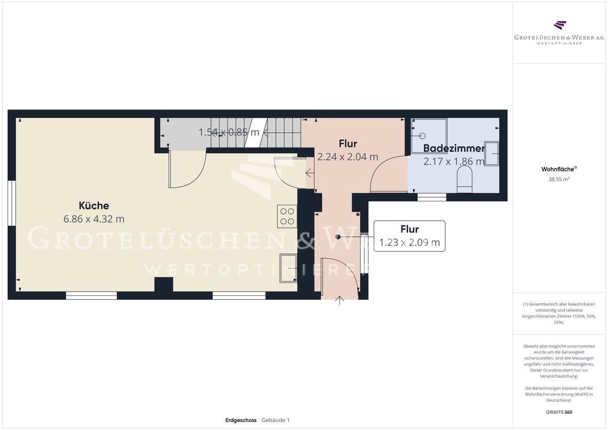 Doppelhaushälfte zum Kauf 120.000 € 3 Zimmer 53,9 m²<br/>Wohnfläche 325 m²<br/>Grundstück Fehrmoor Bremerhaven 27578