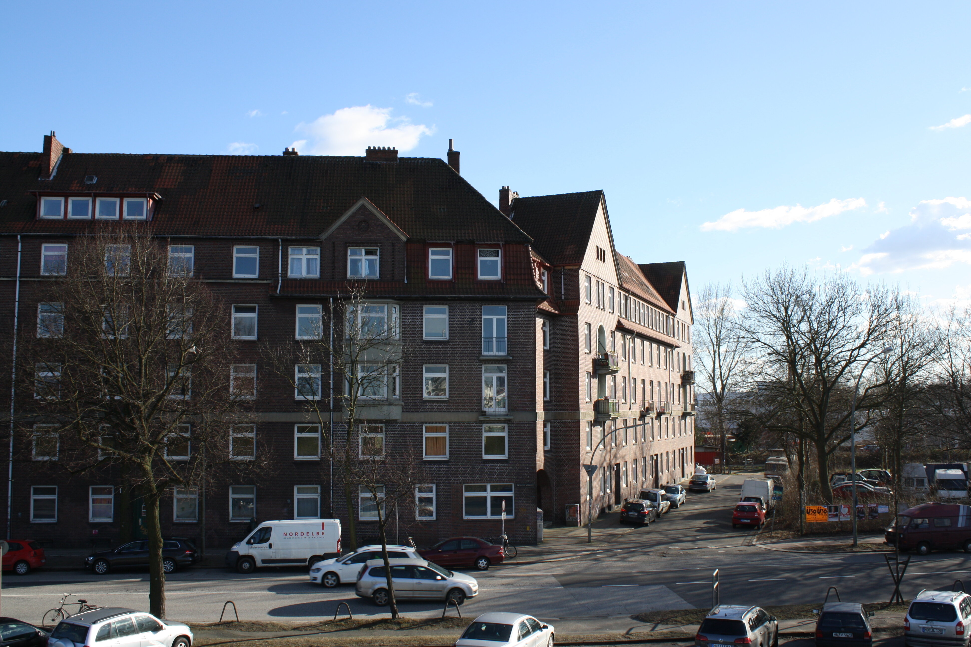 Wohnung zur Miete 559 € 2 Zimmer 47 m²<br/>Wohnfläche 2.<br/>Geschoss Harburger Chaussee Kleiner Grasbrook Hamburg 20539