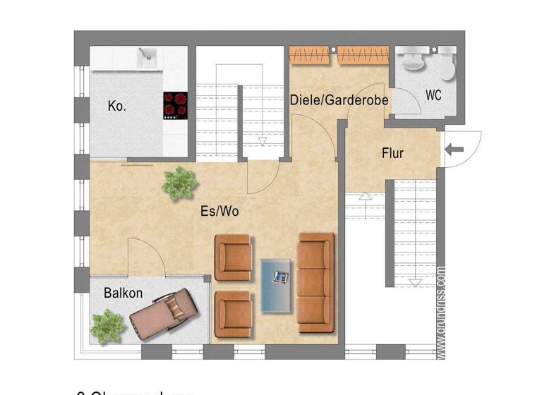 Wohnung zur Miete 865 € 3 Zimmer 78 m² frei ab 01.05.2026 Montabaur 56410