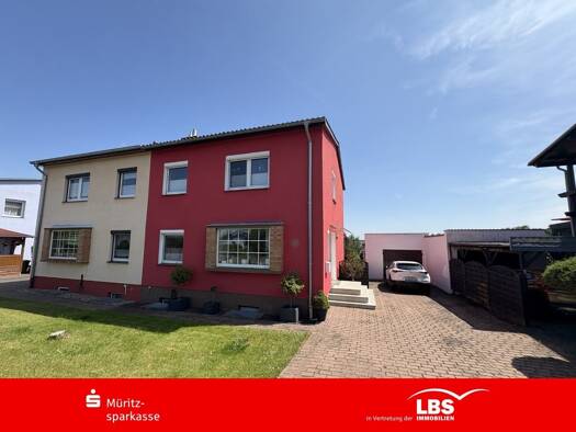 Doppelhaushälfte zum Kauf provisionsfrei 178.500 € 4 Zimmer 100 m² 527 m² Grundstück Hohen Wangelin 17194